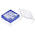 uxcell Centrifuge Tube Freezer Storage Box, 25 Places Waterproof Polypropylene Holder Rack for 1.8/2ml Tubes
