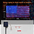 420 8 4th DANLI Solar Powered American Flag Light, Waterproof LED String Lights with Remote, US Flag with Plug, Modes