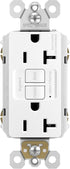 Legrand radiant 2097WCCD12 20 Amp GFCI Self Test Decorator Duplex Outlet, White, 1 Count