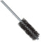 Weiler 21114 Double Stem Double Spiral Power Tube Brush, 0.006" Wire Size, 1" Diameter, 5-1/2" Length, Made in the USA