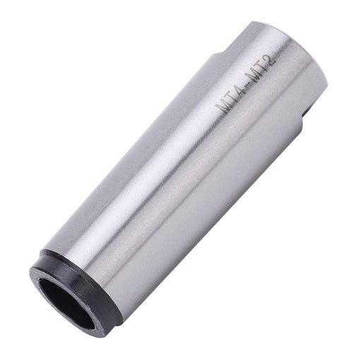 MT4 to MT2 Morse Taper Drill Sleeve Reducing Adapter, High Speed Steel Material for Lathe Milling Industrial CNC Tool