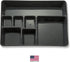 Officemate OIC Achieva Deep Drawer Tray, 30% Recycled Plastic, 15-1/8 x 11-1/2 x 2-1/4 in, Black