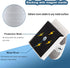 BamLue 12 Pieces Fridge Magnet Clips, Heavy Duty Magnetic Clip for Photos, White, Perfect for Home & Office