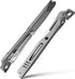 Titanium EDC Pry Bar,Pocket Multitool Mini Prybar,Keychain Crowbar Tool with Pocket Clip,Bottle