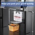 100 11.5" 6.25" 21", 15mic, 0.6 TashiBox Ct plastic bags/Shopping Bags/Thank You Bags/Reusable and Disposable Grocery