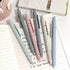 Gel Pens, 6 Pcs 0.5mm Fine Point - Smooth Writing Cute Pens, High-End Series Black Ink Pens for Journaling, Note