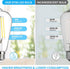 MAXvolador Vintage LED Edison Bulb, Dimmable, 60W Equivalent, 850 Lumens, 6W Edison Light Bulbs, 5000K, Antique ST58