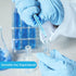 30 Pack 1ml Plastic Syringe with Cap, Sterile, Individually Sealed for Scientific Labs, Watering, Feeding Pets