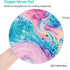 Mouse Pad, Non-Slip Rubber Base with Stitched Edge, Small Gaming Round Mouse Pad, 7.87 x 7.87 Inch