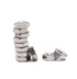 binifiMux 100pcs 4-40 Hex Nuts, Lock Nuts 304 Stainless Steel
