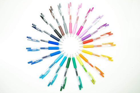 Zebra Pen Sarasa Clip Retractable Gel Pen, 1.0mm Bold Point, Black Ink, 12-Pack