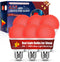 Neporal 625nm Red Light Bulbs for Sleep 3W, 100% Blue Light Blocking