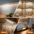 10inch 3 Closet Counter (3Pack) Under Cabinet Lighting Wireless, Rechargeable Motion Sensor Light Indoor, Color Light