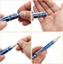 8 in 1 Mini Pocket Pen Screwdriver Set, CR-V Multi-Function Magnetic Screw Driver with Phillips and Flat Head Bits, Blue