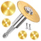1/4-Inch Hex Shank with 4PCS Rotary Drill Saw Blades, HSS Saw Disc Wheel Cutting Blades for Rotary Tools