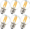LiteHistory Dimmable E26 Edison Bulb G16.5 Light Bulb 6W Equal 60 watt