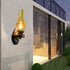 DDBESSIC E27 Vintage Wall Lamp Retro Farmhouse Industrial Lamp Rustic Wall Sconces with Glass Lampshade Antique Wall