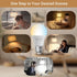 LED Light Bulb with Remote Control, 12W Dimmable 3000K-6000K, E26 100 Watt Equivalent, Timer & 4 Scene Modes, 50FT Range