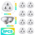 KornaDoz 8 360 Countertop, PCS Self Adhesive Caster Wheels, Swivel Mini Casters for Small Appliances - Appliance