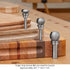 1/4 3/4" US2075FGGR Finger Grip Groove Router Bit, SH, Boards, Template Pattern Bearing, Great for Serving & Cutting