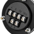5V 60MM Hand Wheel Pulse Encoder, CNC Pulse Encoder for Manual Control in Milling Machine, Black