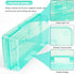 Large Capacity Pencil Box, Plastic Pencil Case for Kids, Girls, Boys, Adults with Snap-Tight Lid