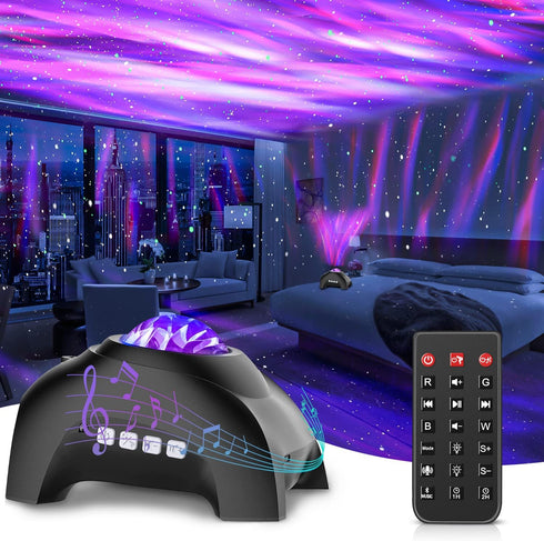 Star Projector, CIMELR Northern Galaxy Aurora Lights Projector with 33 Light Effects