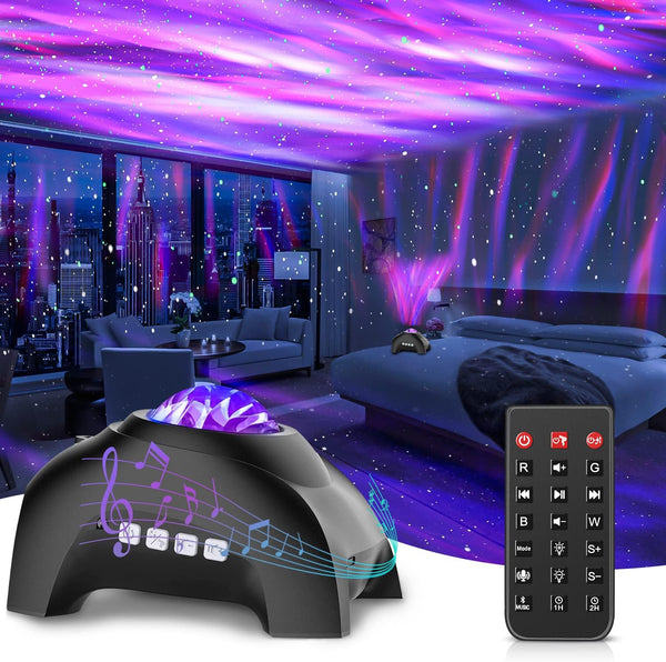Star Projector, CIMELR Northern Galaxy Aurora Lights Projector with 33 Light Effects