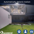 40W 180 4000 5000 2 LED Security Lights Motion Sensor Light Outdoor, Degree, LM Motion Security Light, K, ETL Water