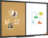 XBoard Magnetic Whiteboard 36 x 24 - Combo Dry Erase Board/Cork Board with Black Aluminum Frame, Colorful Push Pins