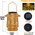 Hummingbird Mothers Day Gifts Solar Lanterns Outdoor Waterproof Solar Lights Garden Decor Gifts