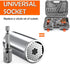 Universal Socket Super Socket Wrench Set with Power Drill Adapter (7-19mm) - Gifts for Men