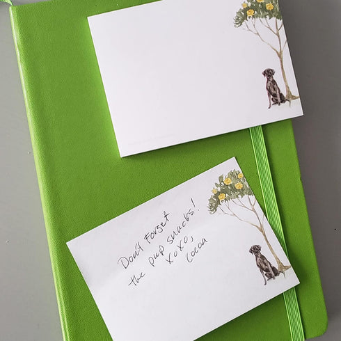 Labrador (Black) Sticky Notes - 4" x 3", 50 Sheets Notepad, To Do List, Reminder Note, Gift for Dog Lovers (2)