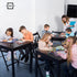 50 Pack SCRIBBLEDO Dry Erase Pockets Reusable Dry Erase Sleeves with Marker Holder Colorful Dry Erase Pocket Sleeves