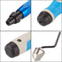 Acrux7 Hand Deburring Tool Kit, 10pcs Rotary Deburr Blades + 1pcs Countersink Blade with Aluminum & Silicone Handle,