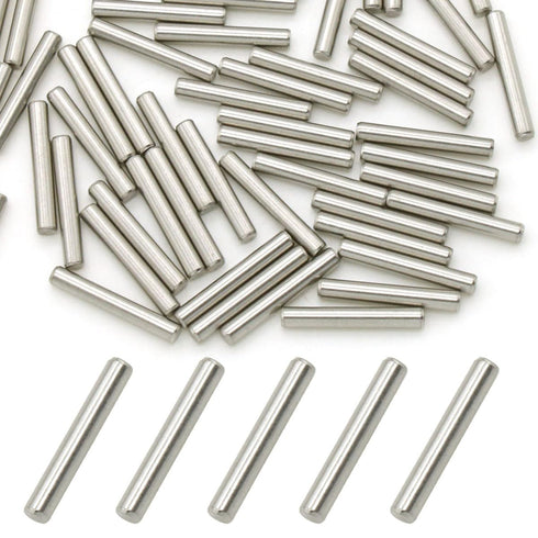 60 Pieces Stainless Steel Dowel Pin Fastener for Shelf Replacement Accessories (m3 x20mm) - Shelves Dowel Pin Hardware