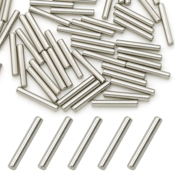 60 Pieces Stainless Steel Dowel Pin Fastener for Shelf Replacement Accessories (m3 x20mm) - Shelves Dowel Pin Hardware