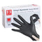 Disposable Medical Black Vinyl Exam Gloves, Latex-Free & Powder-Free, 100PCS (BK-Medium)