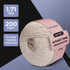 Twine String for Butchers Kitchen, Heavy Natural Cotton for Meat Trussing and Food Prep, 200 Feet