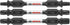 BOSCH ITDETV2503 3-Piece Impact Tough Double-Ended Screwdriving Bit Assorted Set, 2-1/2 In.