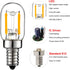 LiteHistory E12 15W Night Light Bulbs, 150lm Himalayan Salt Lamp Bulb, 2700K, T22 T7 LED, 2-Pack