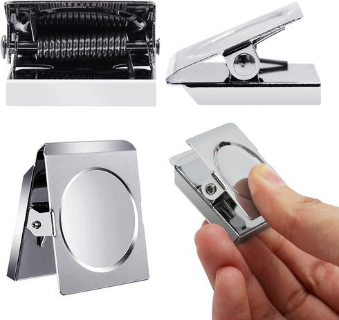 Heavy Duty Magnetic Clips, 1.77 Inch, 12 Pack, Large Metal Clips for Whiteboard, Refrigerator, Classroom