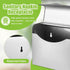 1 Pack Tioncy Sanitary Napkin Disposal Receptacle with Feminine Hygiene Disposal Bag Stainless Steel Tampon Bin Trash