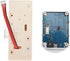 Digital Electronic Coded Lock Keyl Entry Cabinet Password Lock Keypad Lock for Wardrobe Shoe Cabinet Bedside Table