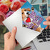 The Best Card Company Fathers Day Card for Dad, Loving Notecard, Dog Love You This Much