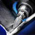 HAUTMEC Tungsten Carbide Rotary Burr Bit – 1/4" Shank, Double Cut Rotary File for Die Grinder, Professional Grade
