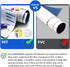Magnetic White Board Paper, 40"x 20" Dry Erase Board Set for Wall with Marker, Eraser, and Magnets for Office