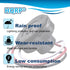 HQRP Photocell Sensor 3 Pins Receptacle Light Switch Socket for Dusk to Dawn Outdoor Plug Base for LED Flood Lights