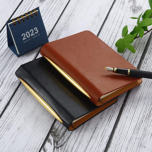 YIUMLMN 3Pcs Metal Notebook Ring Binder for A7 Paper, 6 Ring Metal Binder Mechanisms