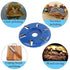 Wood Carving Disc, Steel 6-Teeth Shaping Disc, Woodworking Milling Cutter for Angle Grinder Accessories